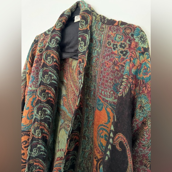 Parsley & Sage paisley drape cardigan - Picture 3 of 4